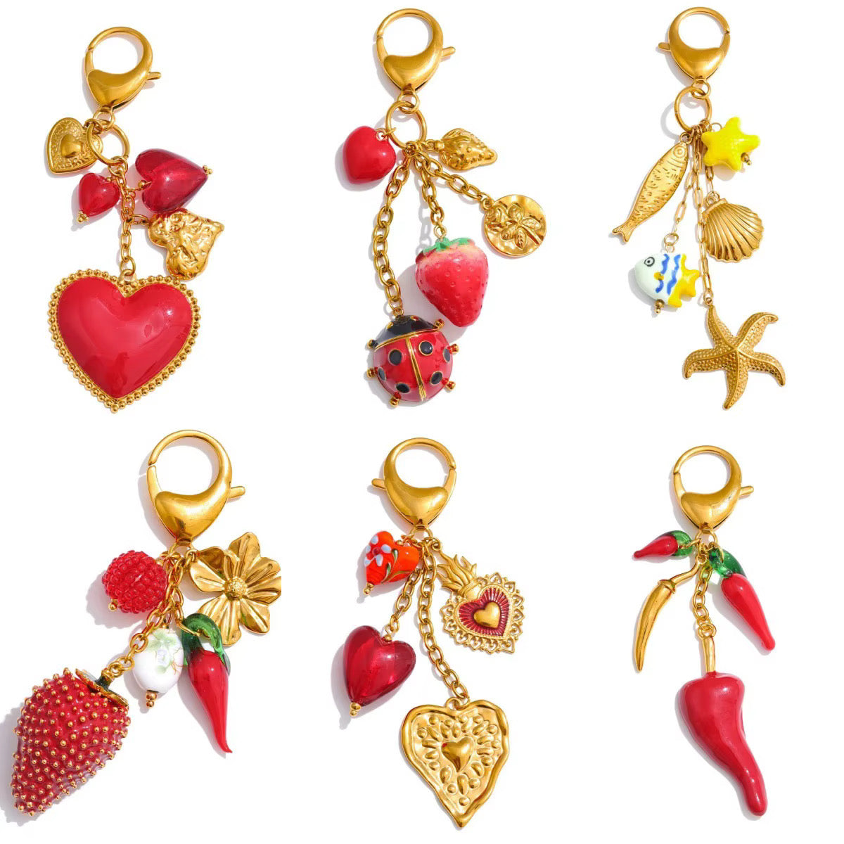 KEYCHAINS & BAG CHARMS