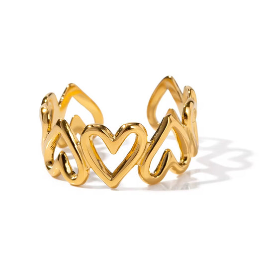HOLLOW HEART - RING