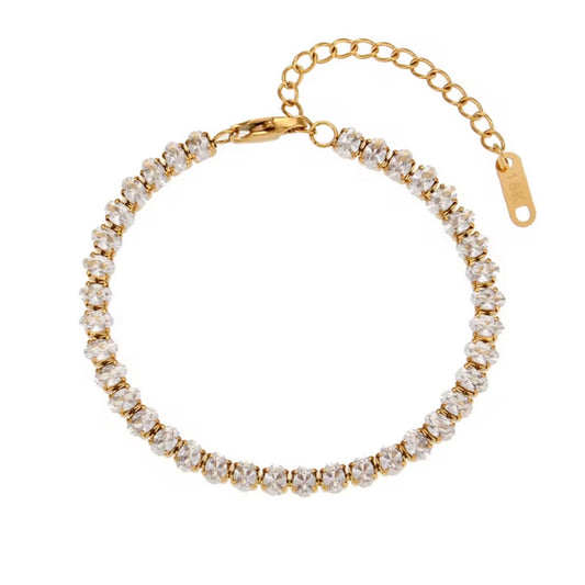 SIENNA OVAL TENNIS - BRACELET