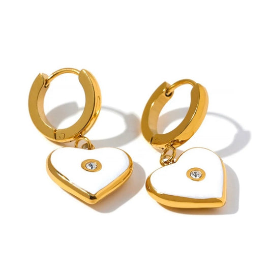 WHITE LOVE - EARRINGS