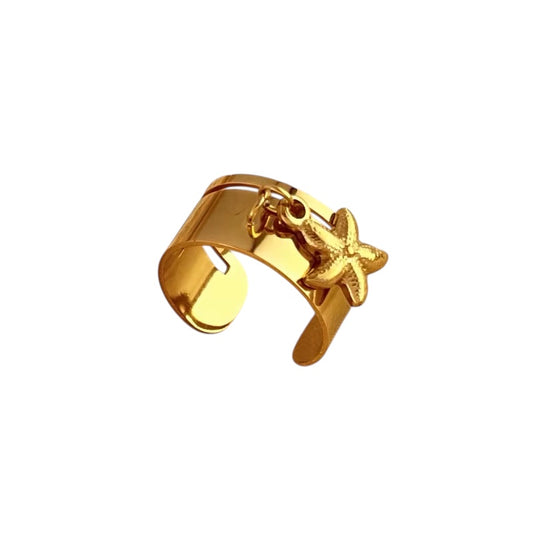 STARFISH CHARM - RING