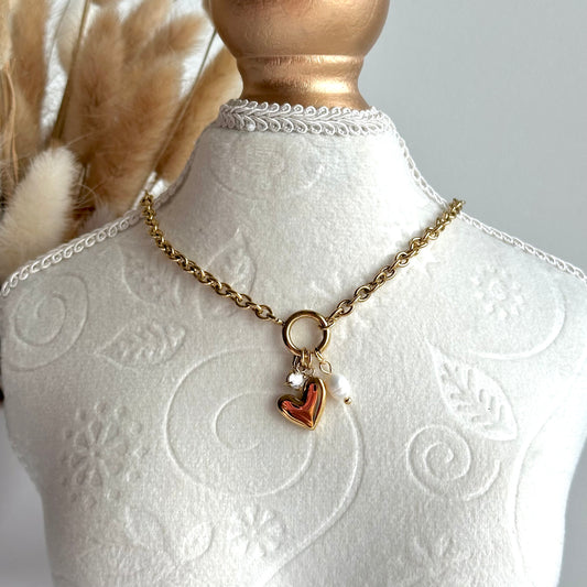 SASHA LOVE CHARM - NECKLACE