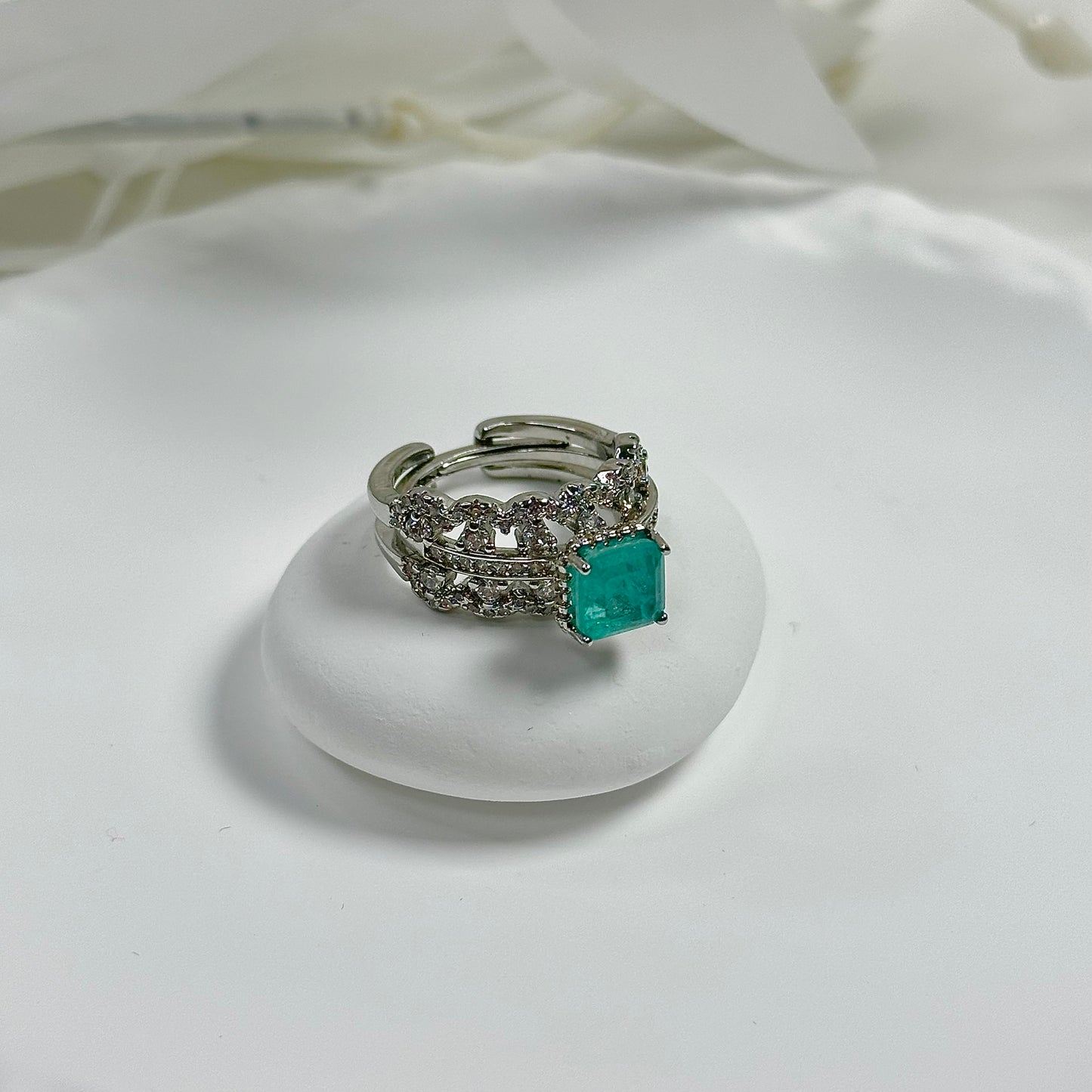 AQUA GEMSTONE - RING