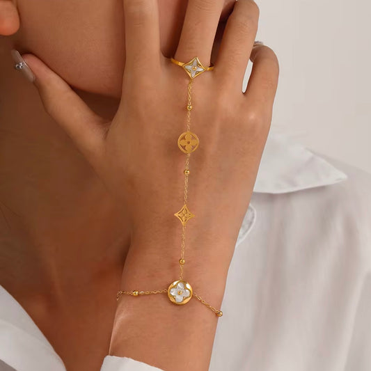 LIRA CLOVER - CHAIN BRACELET